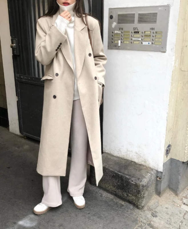 Mẫu Áo Dạ Dài Mới Nhất Cho Mùa Thu Đông 2024