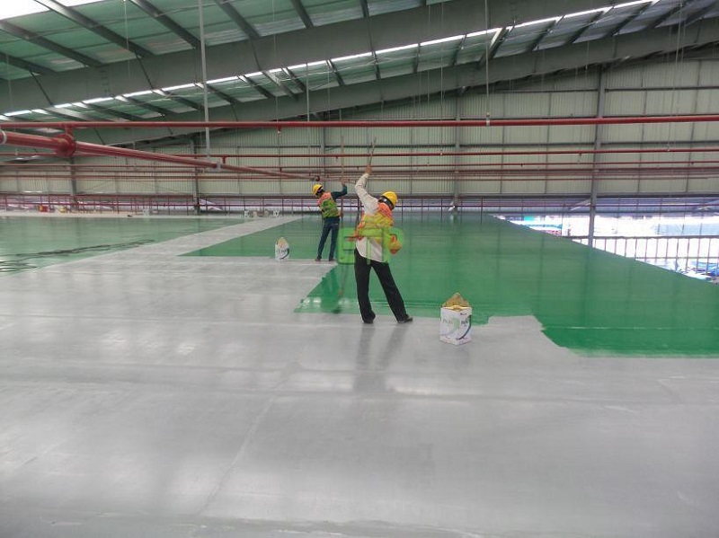 sơn epoxy chống trơn trượt