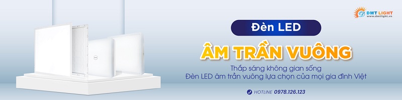 Đèn LED Âm Trần Vuông