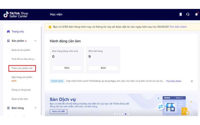 Tối Ưu Hồ Sơ Cửa Hàng TikTok