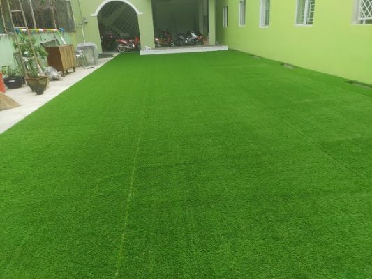 thảm cỏ nhân tạo lót sàn