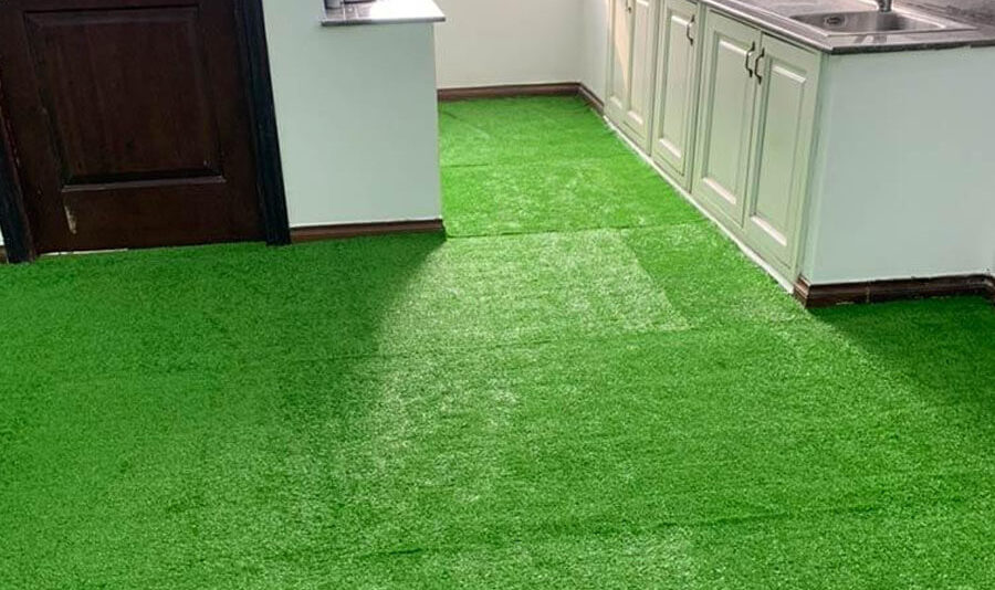 Cách chọn thảm cỏ nhân tạo lót sàn nhà 