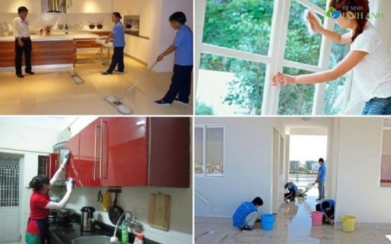 vệ sinh nhà ở căn hộ