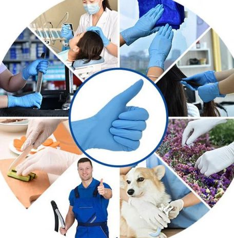 găng tay y tê nitrile không bột