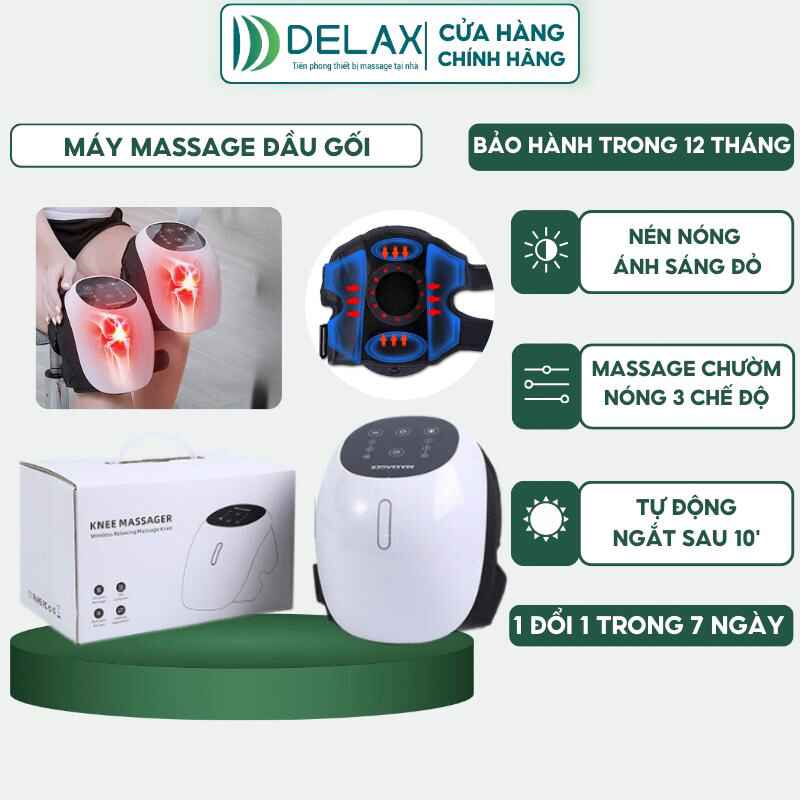 Máy Massage chân và đầu gối MDG02 từ Delax