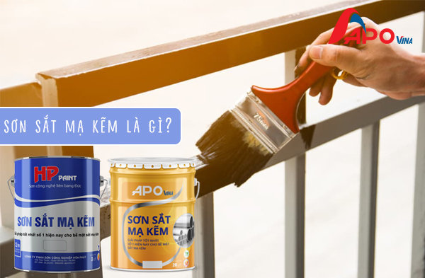 sơn sắt mạ kẽm là gì 