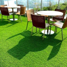 Thảm cỏ nhân tạo cao cấp – Giải pháp xanh bền đẹp cho mọi không gian hiện đại