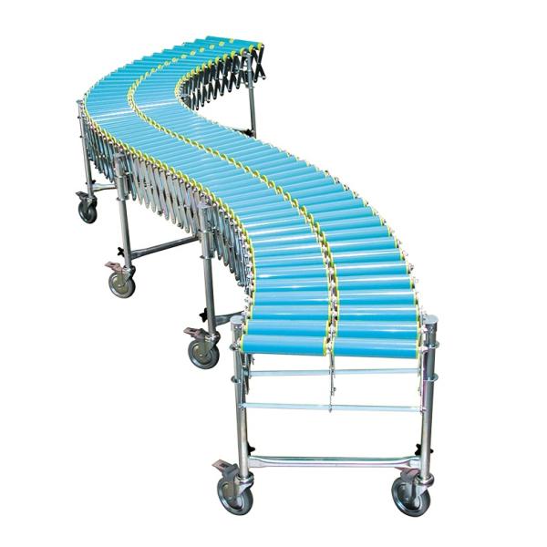 Các loại băng tải con lăn nhựa phổ biến