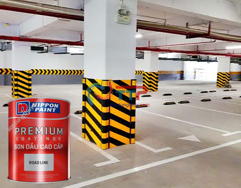 Giá Sơn Vạch Kẻ Đường Chi Tiết