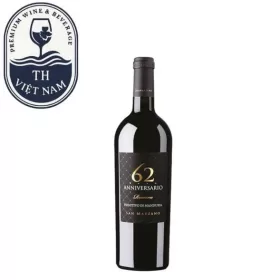 62 Anniversario Primitivo – Rượu Vang Ý Cao Cấp, Đậm Đà Quyến Rũ