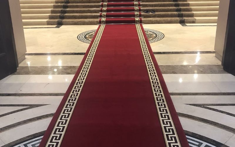 Thảm nỉ dẫn lối