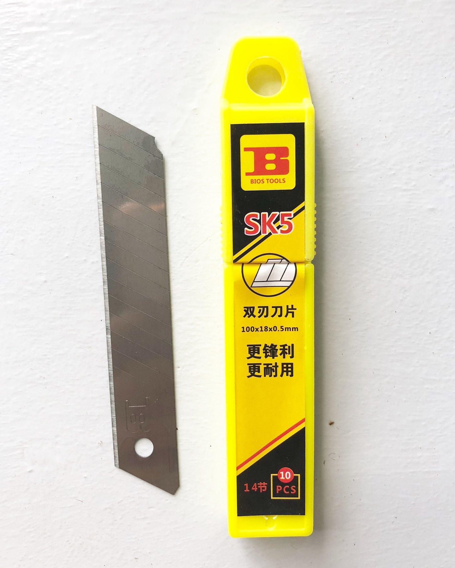 Lưỡi dao rọc giấy SK5 chính hãng là gì?