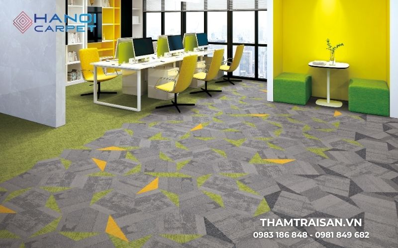 Thảm tấm đế cao su cách âm hiệu quả 