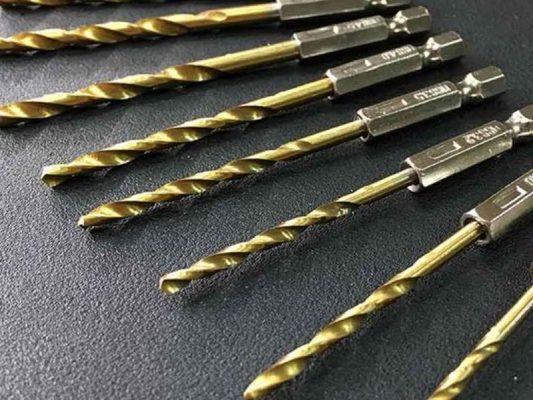Mũi khoan phủ Titanium