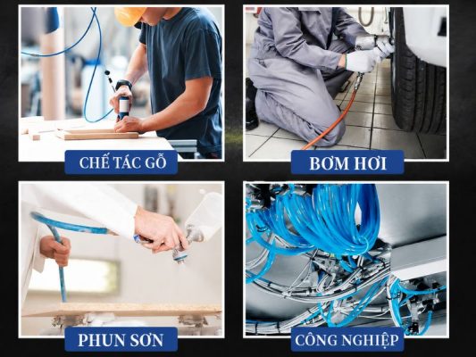 Ứng dụng thực tế của dây hơi PU tube