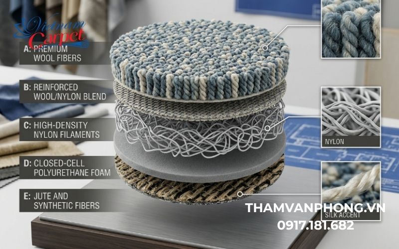Những tiêu chí lựa chọn thảm trải sàn văn phòng cao cấp