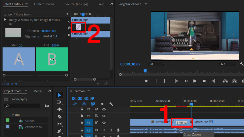 Hiệu ứng zoom out - cách edit video ngắn 