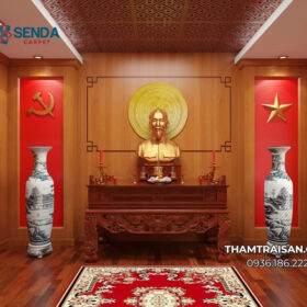 Thảm Trải Phòng Thờ – Cách Chọn Màu Sắc, Hoa Văn Phù Hợp